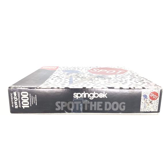 An Authentic Springbok 1000 Interlocking Piece "Spot The Dog" Jigsaw Puzzle -GUC - Picture 4 of 11